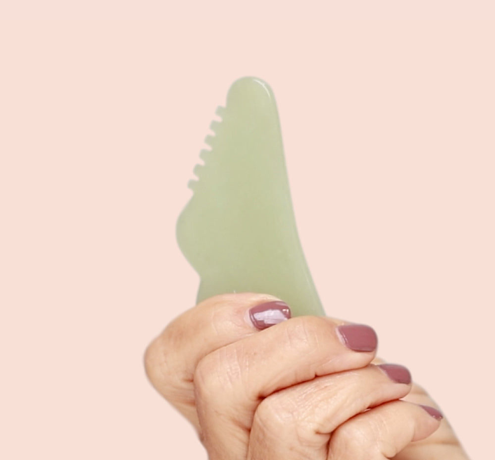 Jade Gua Sha Facial Stone