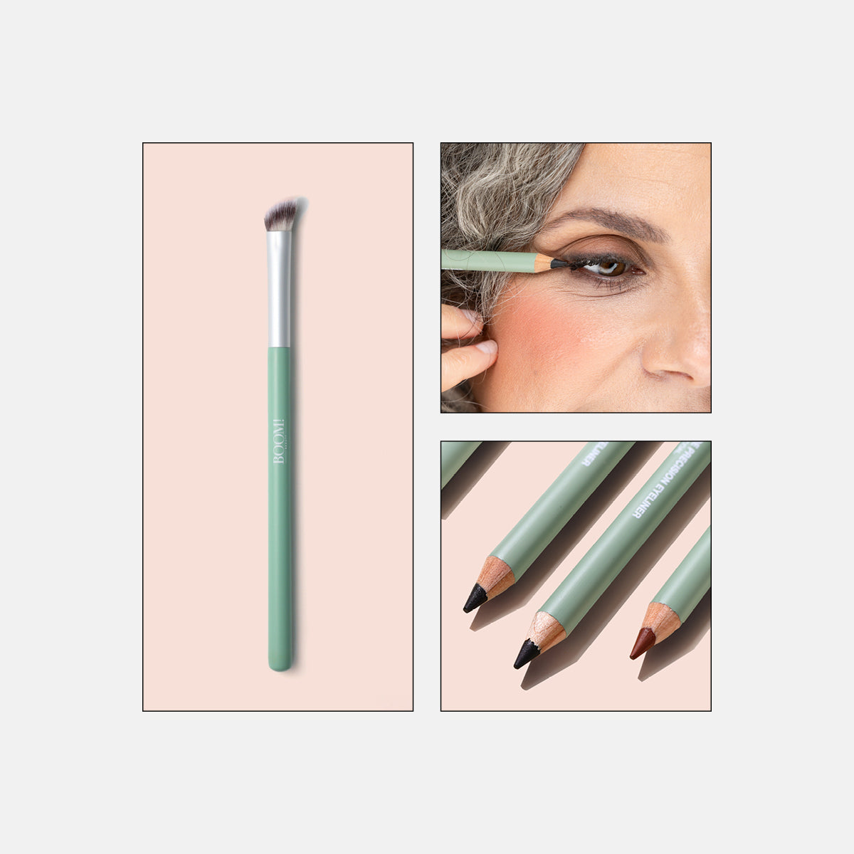 Pure Precision Eyeliner + Eye Contour Blending Brush