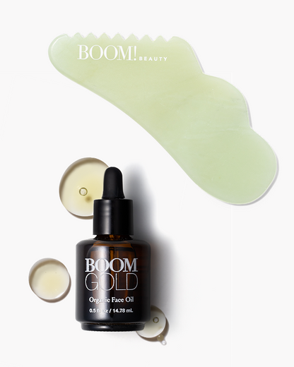 Boom Gold and Jade Gua Sha Bundle