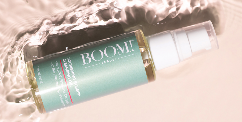 With Rosehip Cleansing Oil