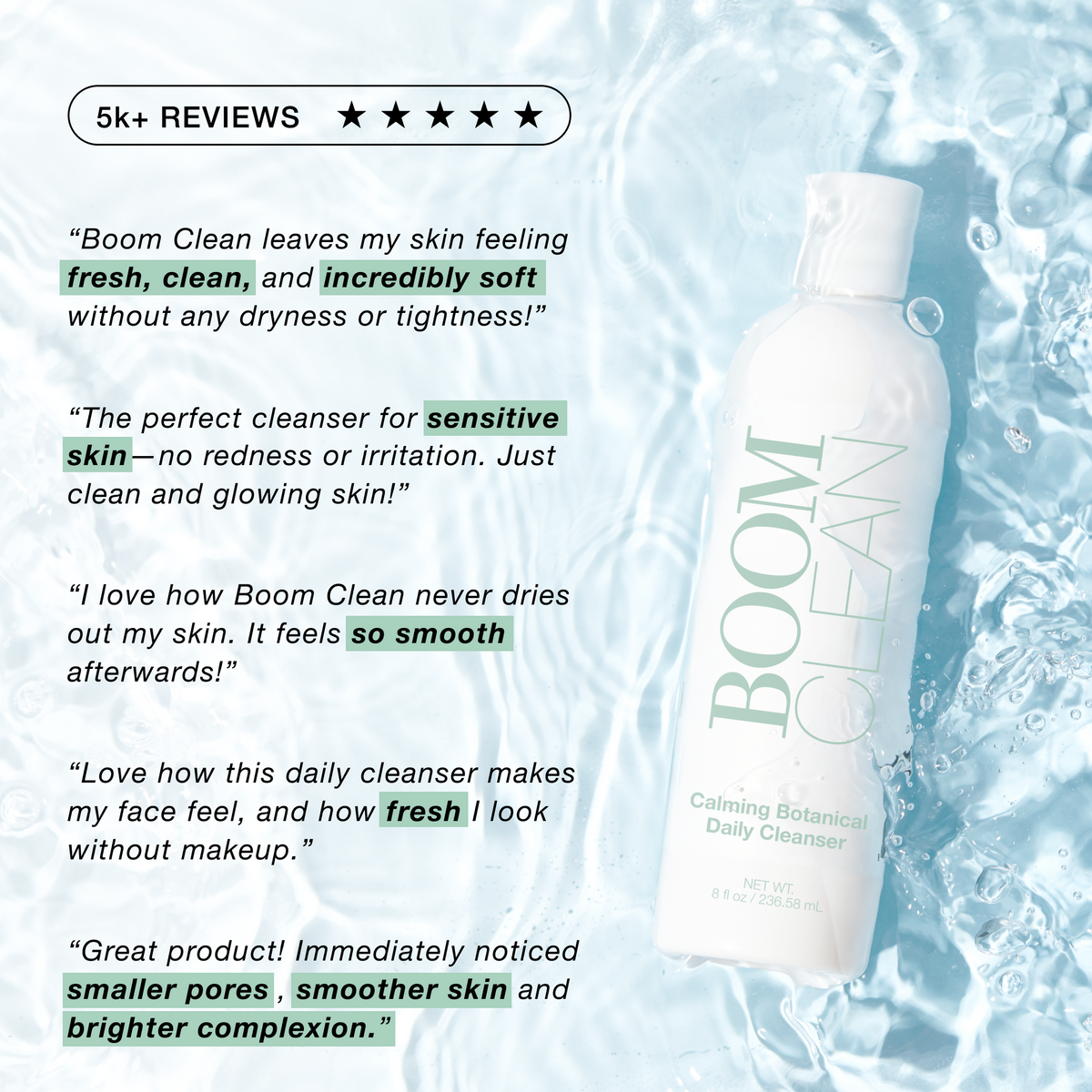 Boom Clean® | BOOM! Beauty by Cindy Joseph