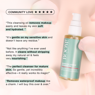 Nourishing Rosehip Cleansing Oil | BOOM! Beauty by Cindy Joseph